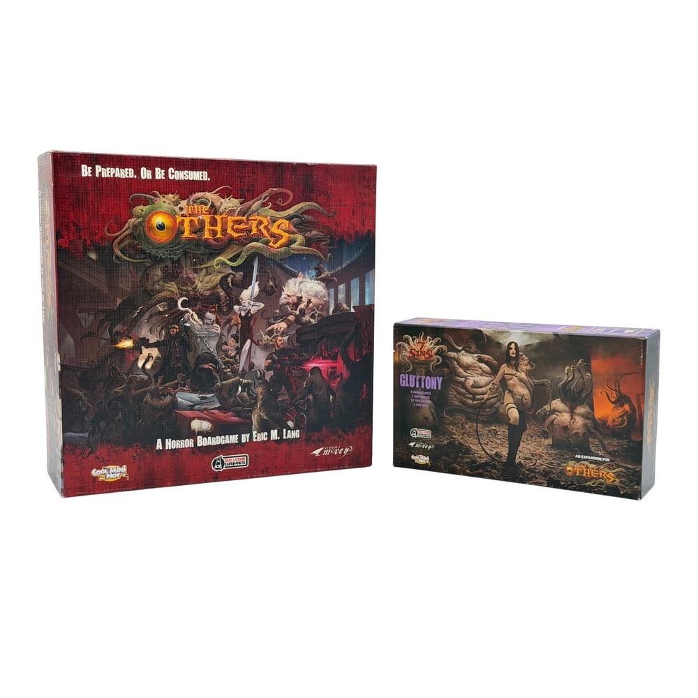 CMON The Others 7 Sins Core Horror Board Game Gluttony Expansion Bundle